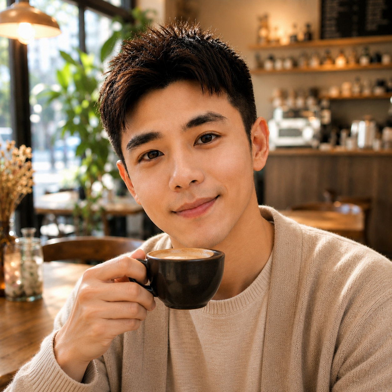Vincent 的圓形個人頭像