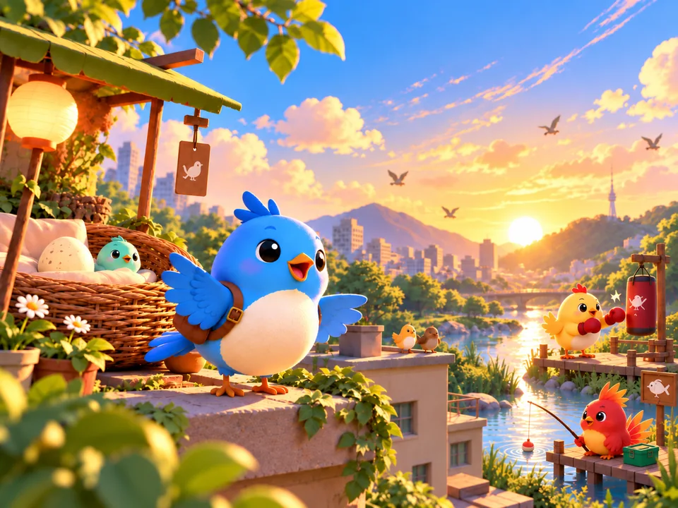 我是一隻鳥遊戲封面